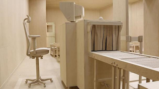 This TSA Checkpoint Is Carved Entirely Out Of Wood